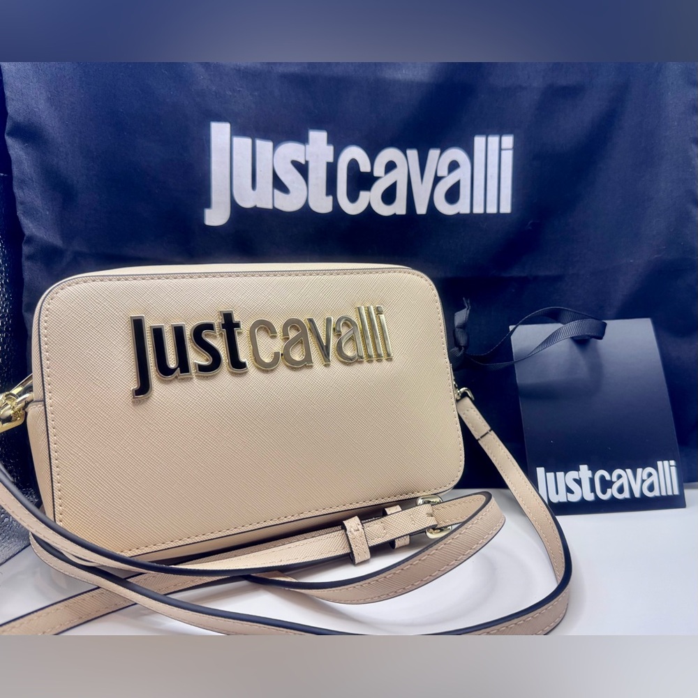 Roberto Cavalli “Just Cavalli” Mini Range B Crossbody Bag NWT!! - Picture 4 of 16
